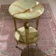 Antique onyx table