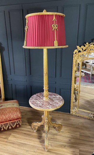 Antique floor lamp