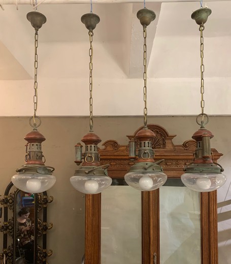 Винтажный светильник Hanging Lamp Steampunk от ImperiumLoft