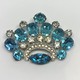 Vintage brooch "Crown" Weiss