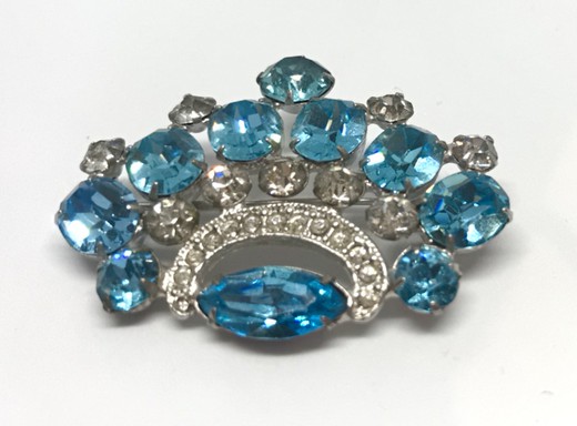 Vintage brooch "Crown" Weiss