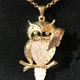 Vintage pendant "Owl"