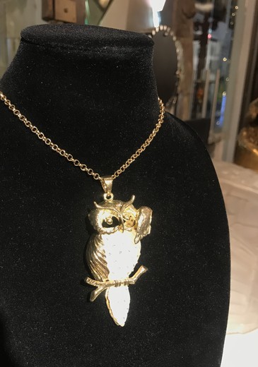 Vintage pendant "Owl"