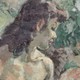 Antique painting "Nude"