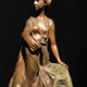 The antique sculpture "Allegory of France" .