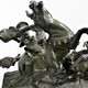 Antique sculpture "Picador and the bull"