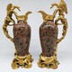 Antique pair Napoleon III jugs