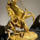 Antique paired sculptures "horses"