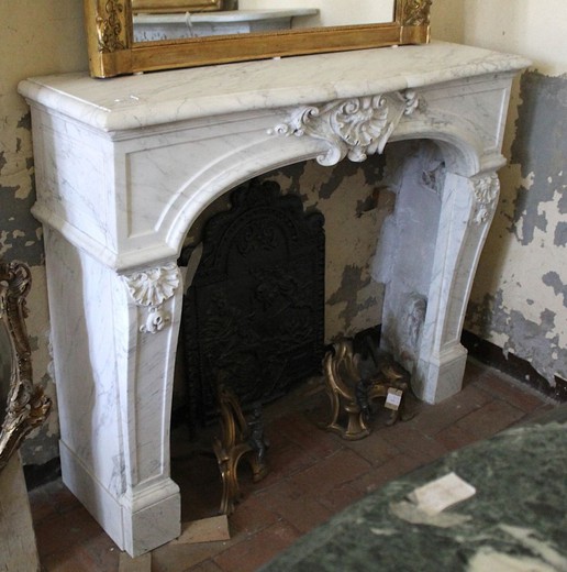 Antique fireplace