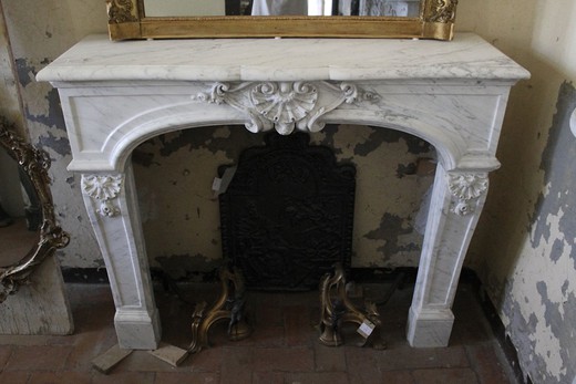 Antique fireplace