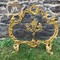 Antique fireplace screen