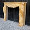 Antique fireplace mantel