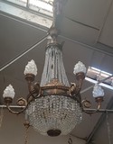Large antique chandelier