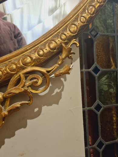 Antique Napoleon III mirror