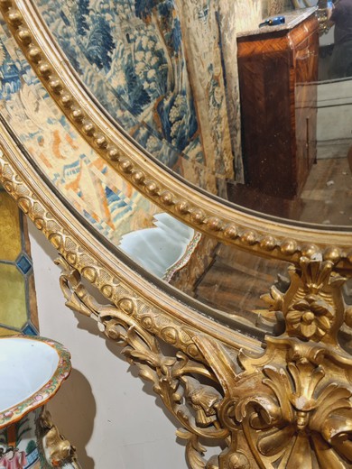 Antique Napoleon III mirror