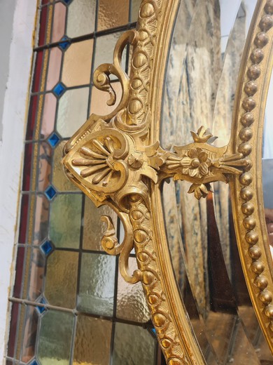 Antique Napoleon III mirror