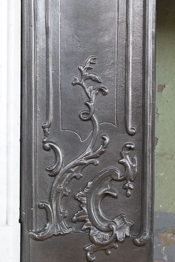 Antique fireplace portal