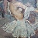 Antique painting "Dancers"