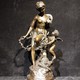 Antique Sculpture "Aphrodite and Cupid"