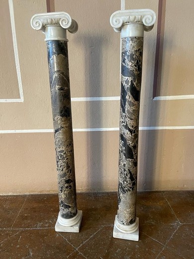 Antique pair of columns