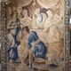 Antique tapestry "Feast of the Gods"