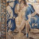 Antique tapestry "Feast of the Gods"