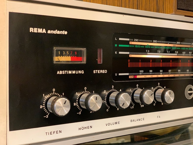 Vintage stereo system