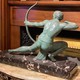 Antique sculpture "Archer"