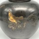 Антикварная ваза "Птица с бабочкой", Япония