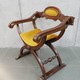 Antique curule chair