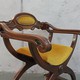 Antique curule chair