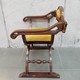 Antique curule chair