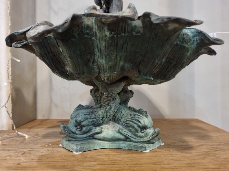 antique fountain