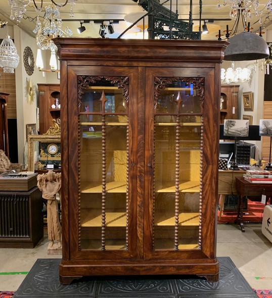 Antique bookcase