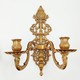 Antique bronze sconces