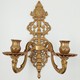 Antique bronze sconces