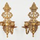 Antique bronze sconces