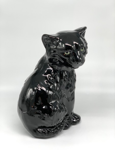 Vintage sculpture "Panther"