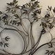 Vintage wall panel "Willow"