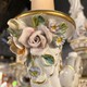 Antique chandelier Capodimonte