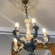 Antique chandelier Capodimonte