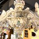 Antique chandelier Capodimonte