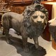 Antique couple sculptures "Lions"