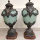 Antique pair vases