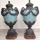 Antique pair vases