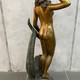 Antique fountain "Nymph and Dolphin"
