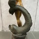 Винтажный фонтан «Нимфа и дельфин»