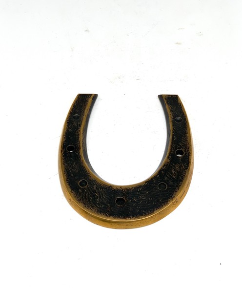 Bronze horseshoe