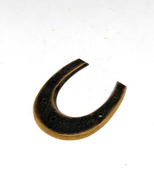 Bronze horseshoe