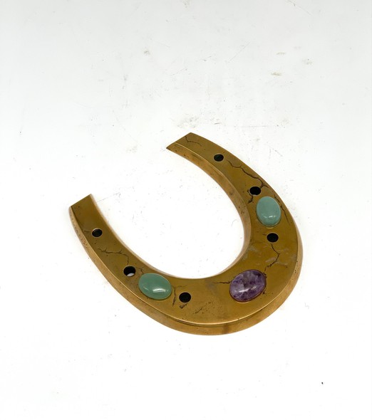 Bronze horseshoe